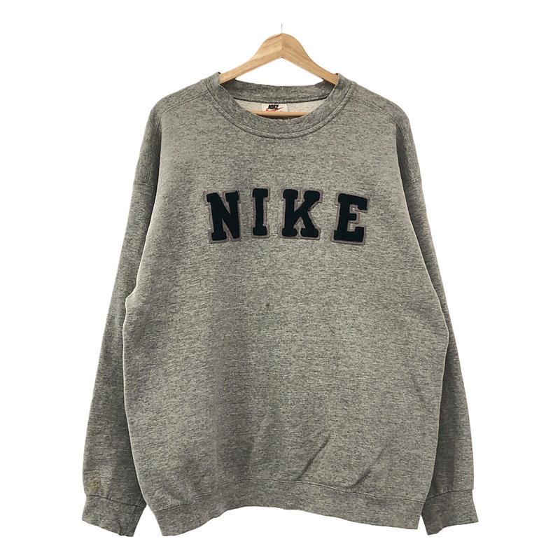 90s〜 ヴィンテージ USA製 白タグ ロゴワッペン スウェットトレーナー