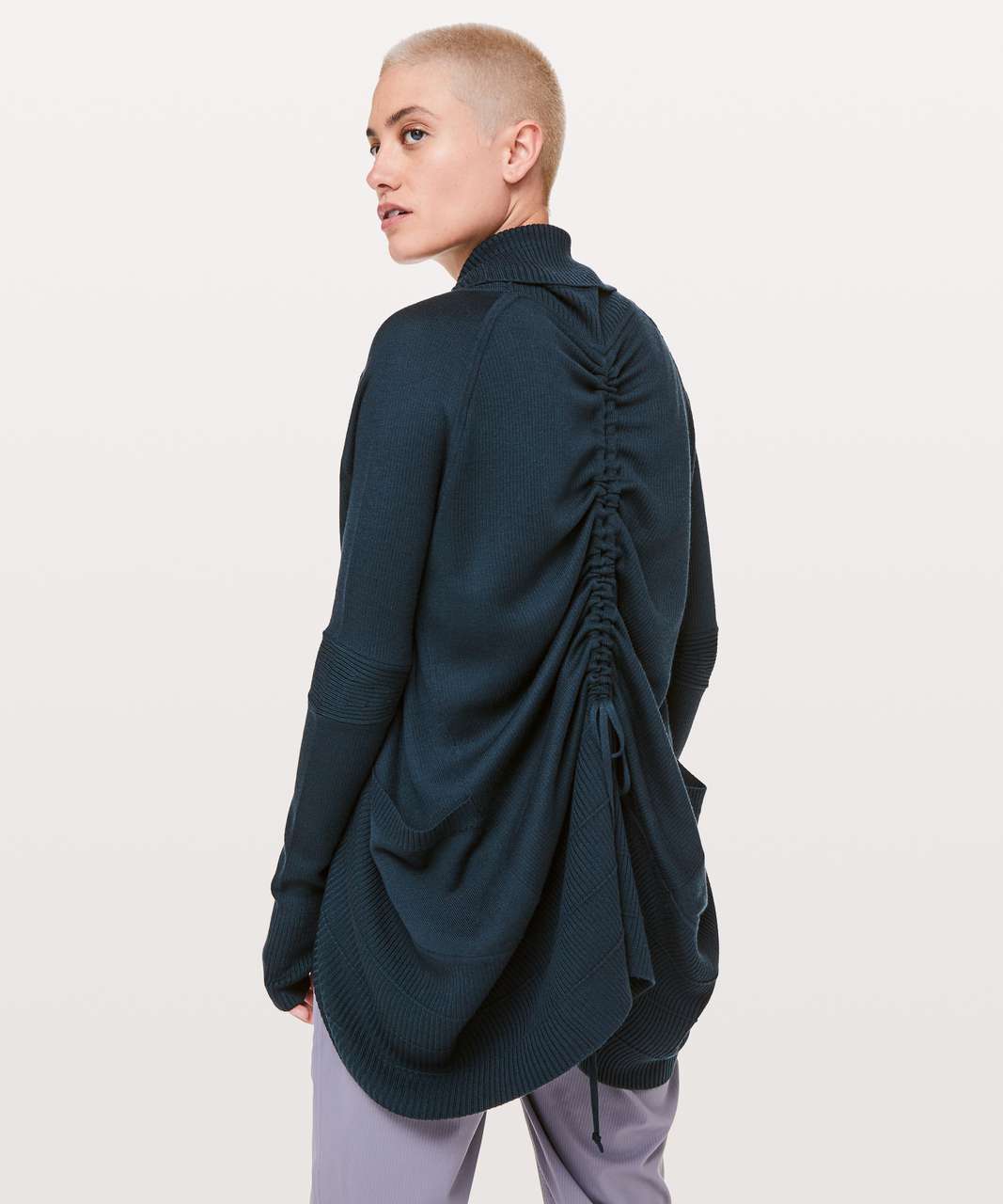 Lululemon Transformation Wrap - Nocturnal Teal / Jaded - lulu fanatics