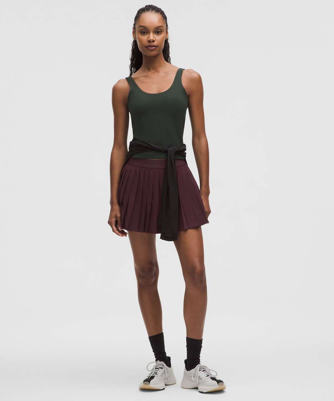 Lululemon High-Rise Pleated Tennis Skirt - Goodnight Plum - lulu