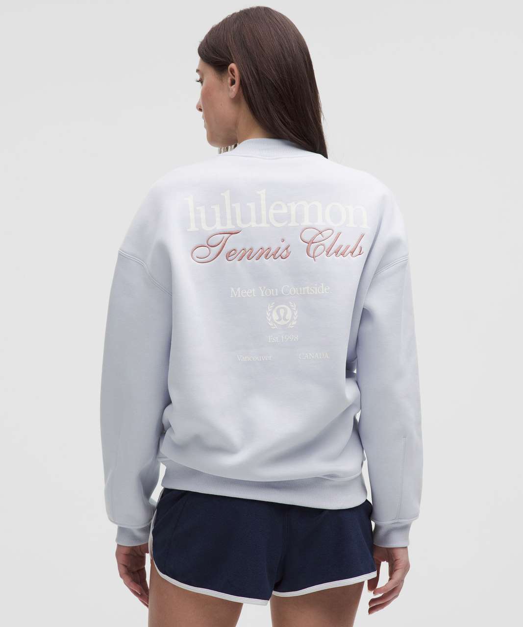 Lululemon Heavyweight Fleece Pullover *Tennis Club - Starch Blue