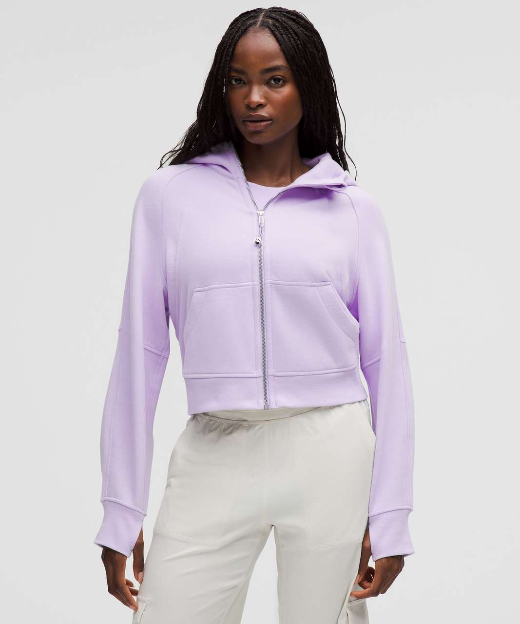 Lululemon Scuba Oversized Full-Zip Hoodie - Lavender Frost - lulu