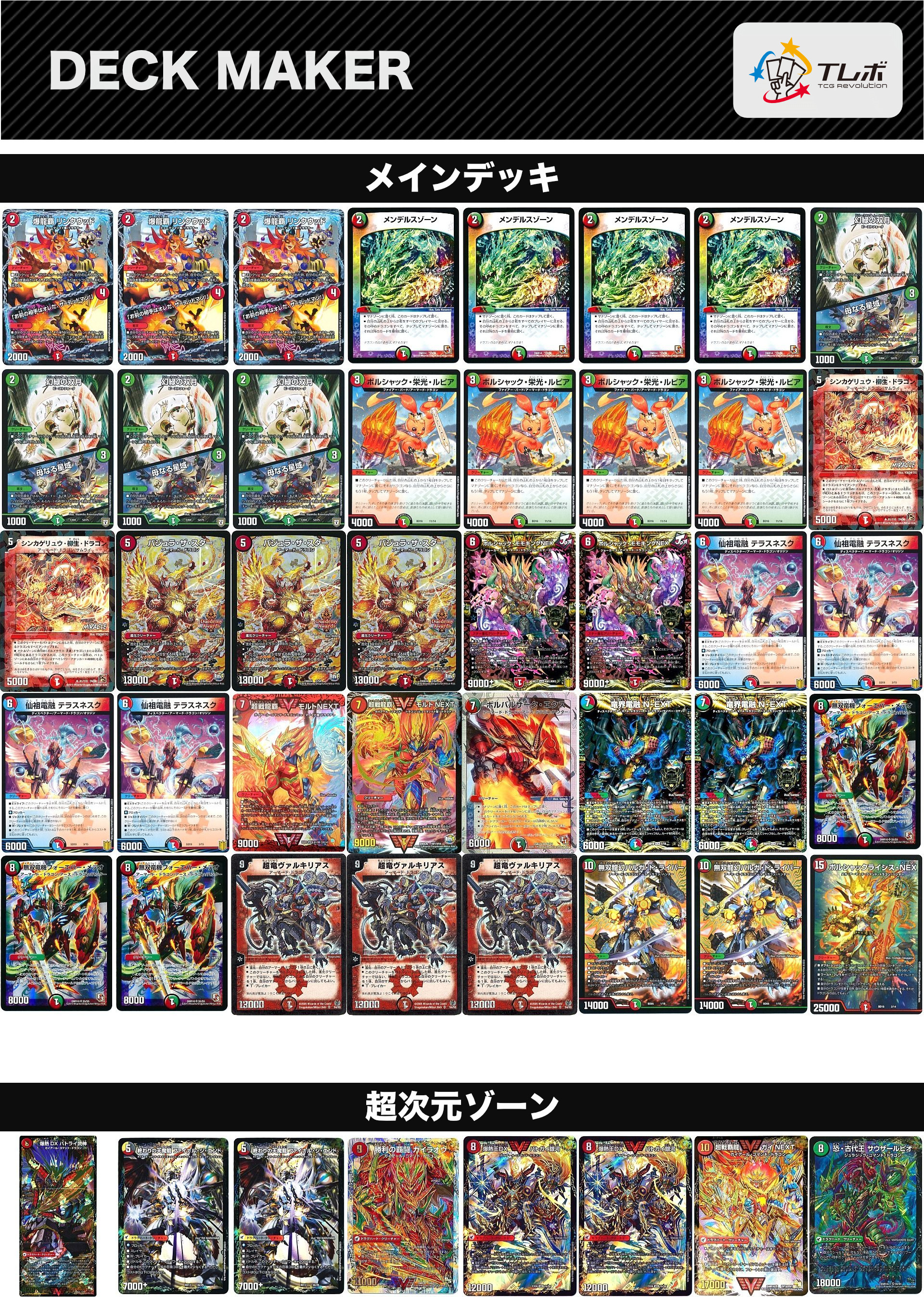 デュエルマスターズ シータモルネクAnother デッキレシピ詳細 | ガチまとめ