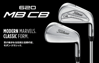 受け継がれる伝統と信頼の証。 NEW タイトリスト「620」アイアン 登場