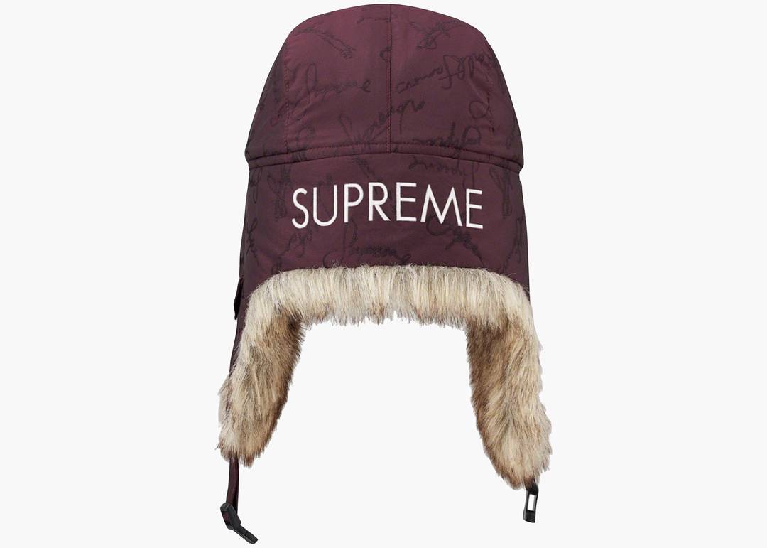 Supreme Script Logos Trooper Purple