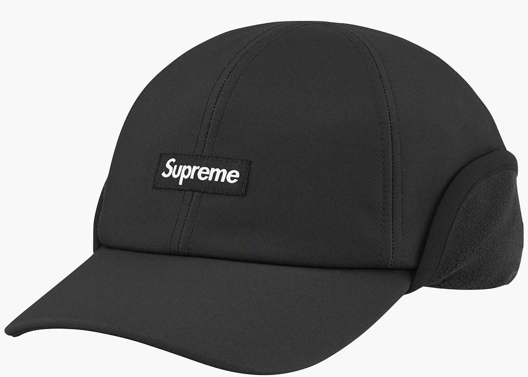 Supreme WINDSTOPPER Facemask 6-Panel Black | Hype Clothinga