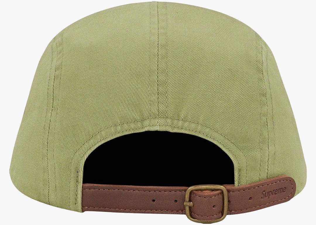Supreme Washed Chino Twill Camp Cap (SS23) Olive | Hype Clothinga