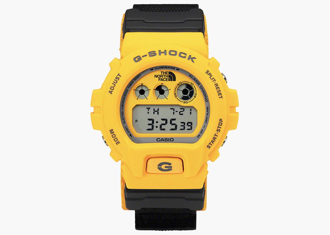 Supreme The North Face G-SHOCK Watch Yellow | Hype Clothinga