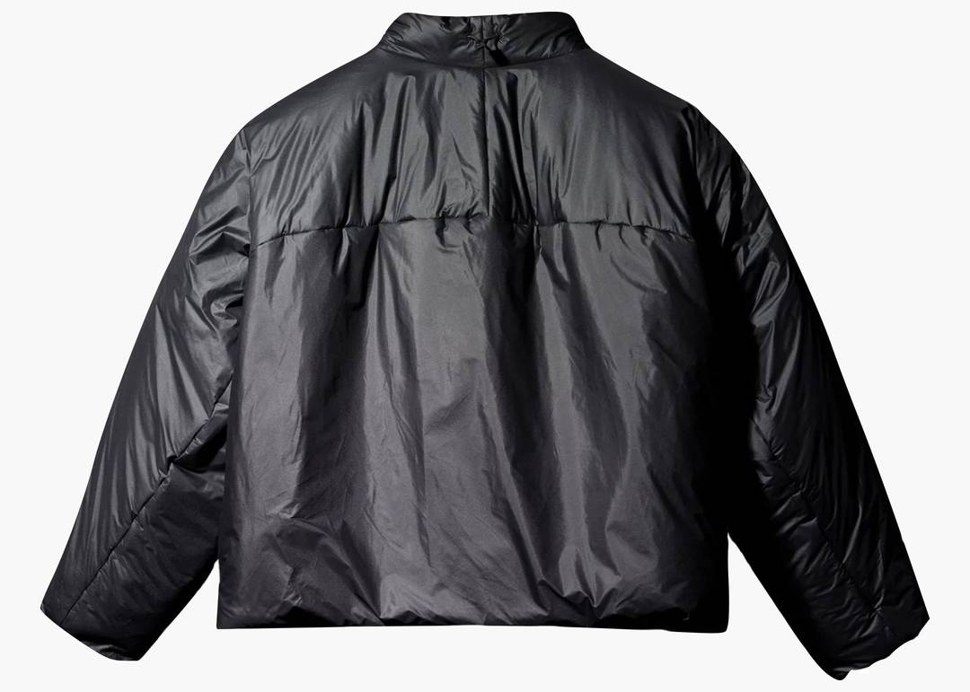Yeezy Gap Mock Neck Pullover Puffer Black | Hype Clothinga