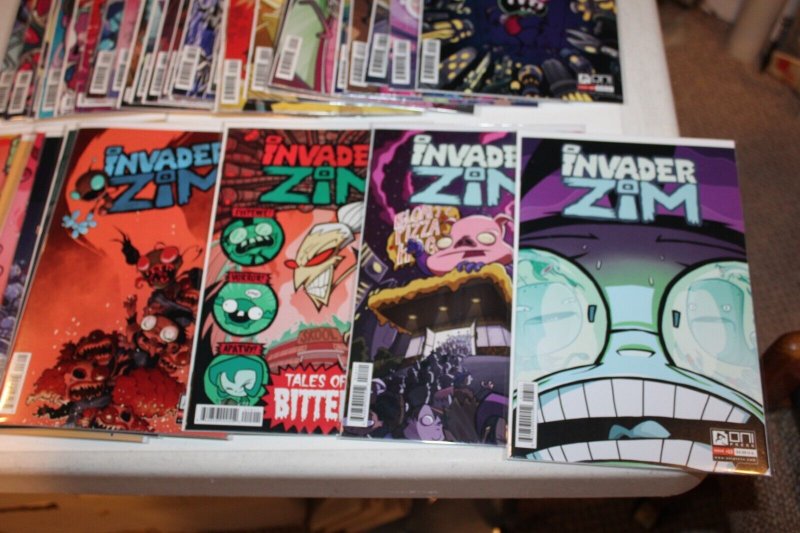 Complete Set Invader Zim 1-50 NM BOARDED Oni Comics Jhonen Vasquez
