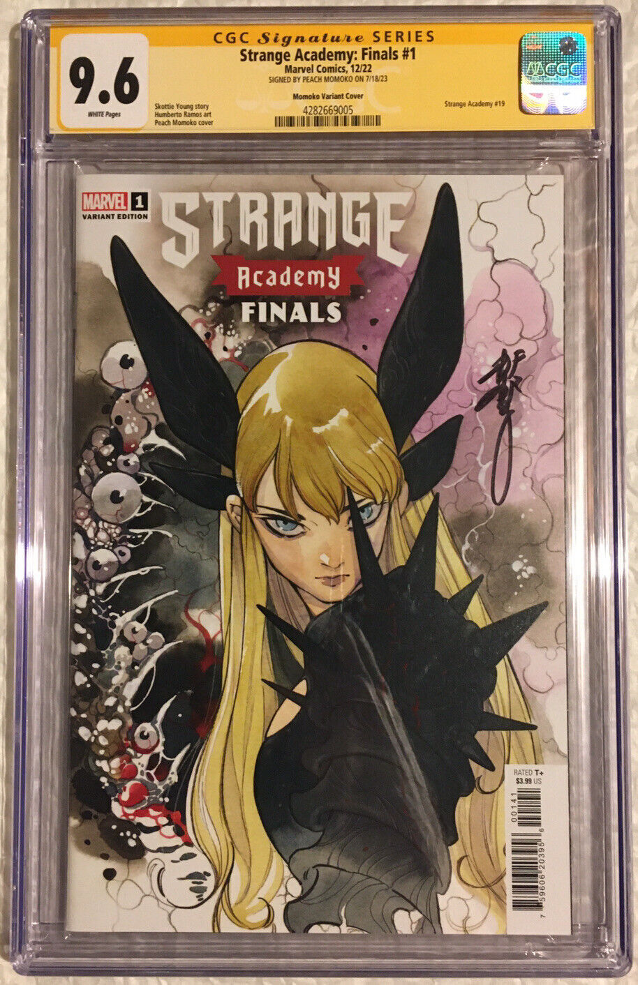 1:50 Momoko Variant SIGNED Strange Academy Finals #1 (Legacy #19