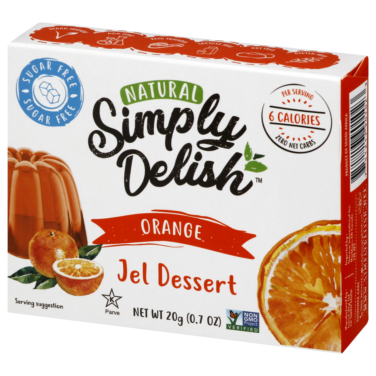 Simply Delish Natural Orange Jel Dessert - Lunds & Byerlys