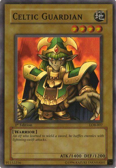 Celtic Guardian [1st Edition] LOB-007 Prices | YuGiOh Legend of