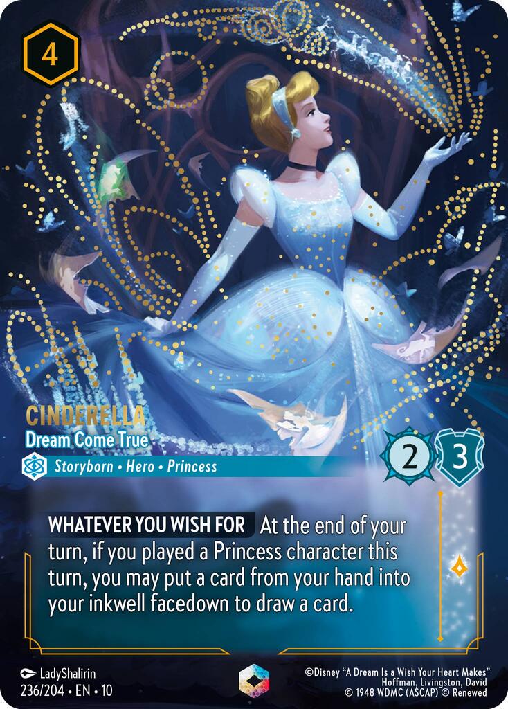 Cinderella - Dream Come True [Enchanted Holo] #236 Prices