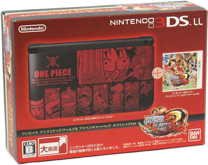 Nintendo 3DS LL One Piece Unlimited World R Prices JP Nintendo 3DS