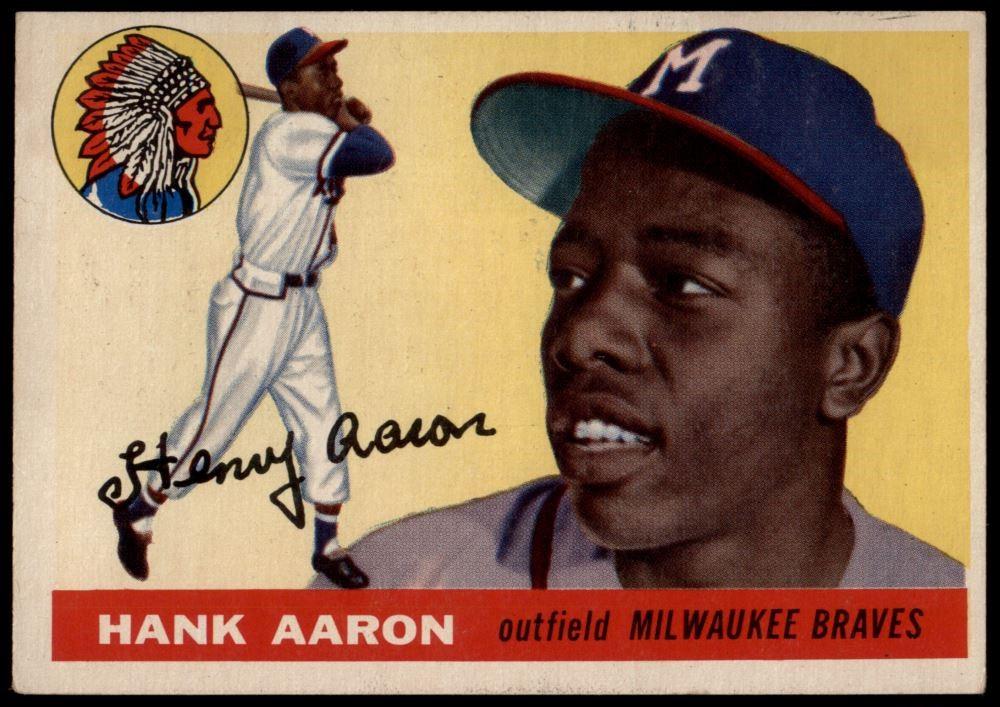 Hank Aaron #47 Prices | 1955 Topps | Baseball Cards