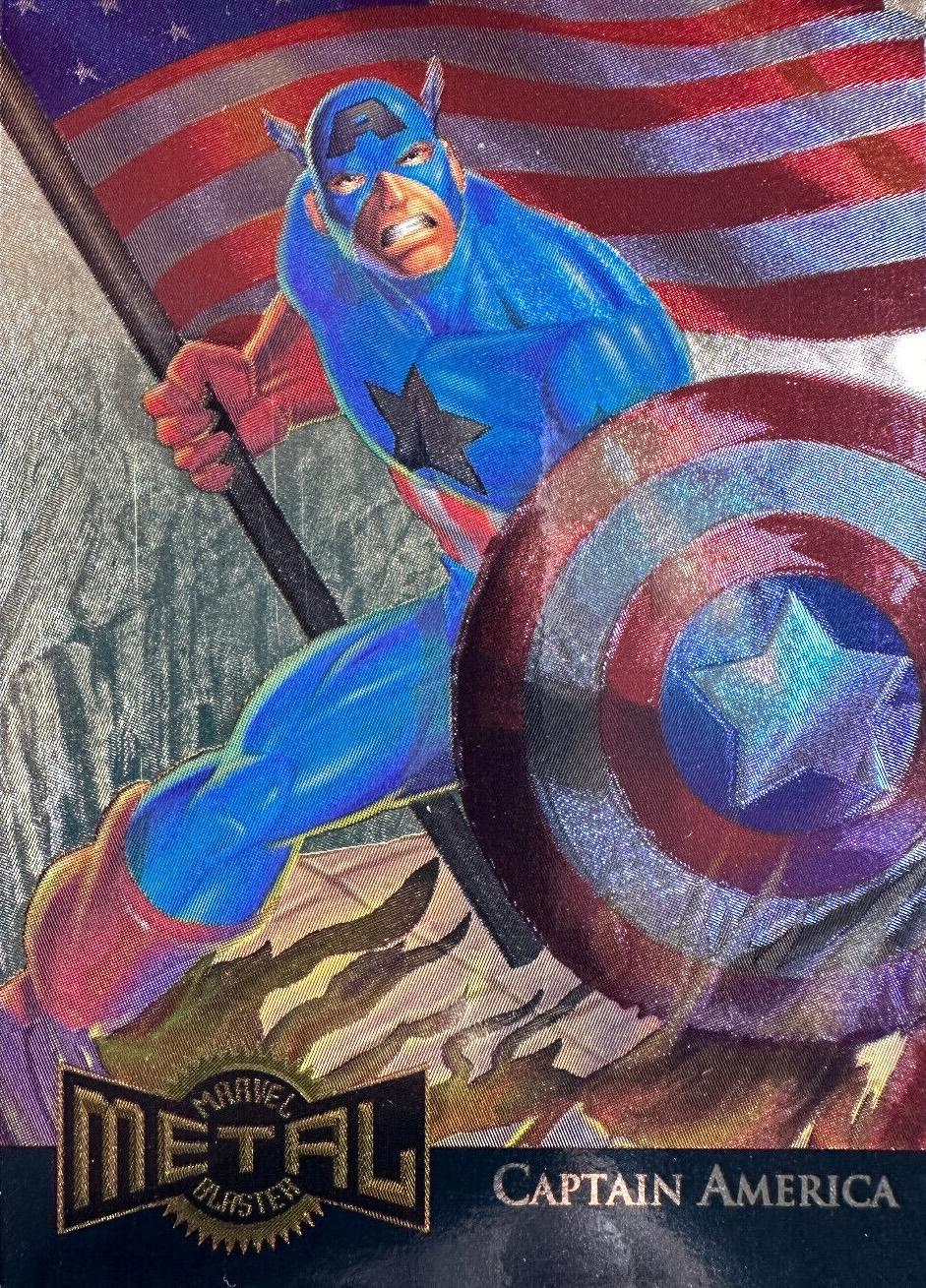 Captain America [Gold] #2 Prices | Marvel 1995 Metal Blaster