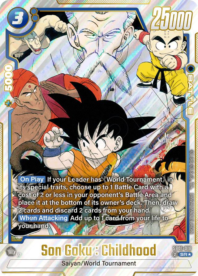 Son Goku: Childhood [Alternate Art] SB01-018 Prices | Dragon Ball