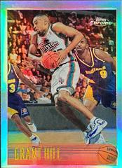 Grant Hill [Refractor] #199 Prices | 1996 Topps Chrome
