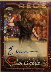 Elly De La Cruz [Purple Speckle Refractor] #RA-EDLC Prices | 2024