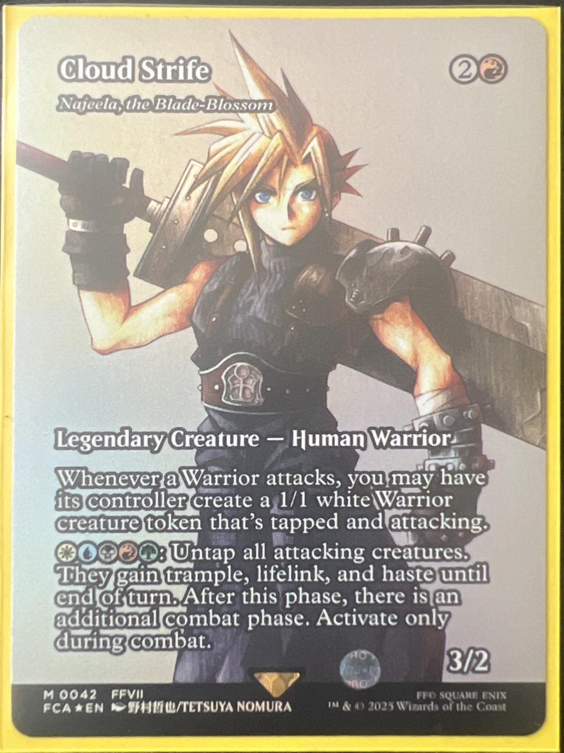 Cloud Strife [Foil] #42 Prices | Magic Final Fantasy Through the