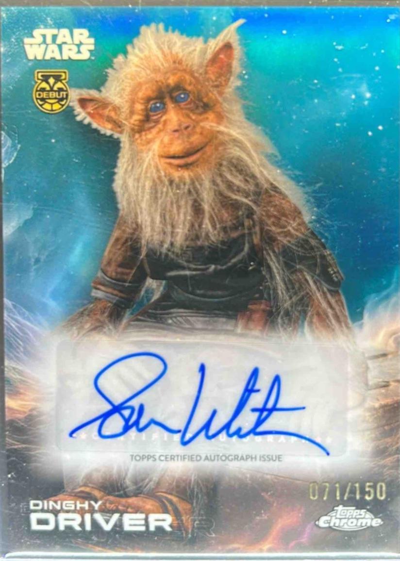 Sam Witwer [Blue] #A-SWIT Prices | Star Wars 2025 Topps Chrome