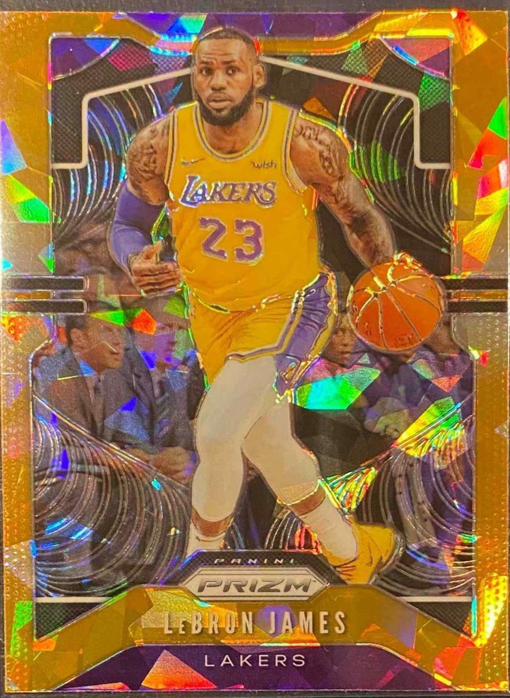 LeBron James [Orange Ice] #129 Prices | 2019 Panini Prizm