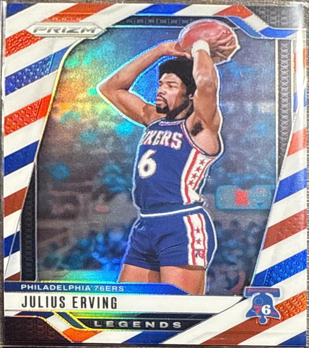 Julius Erving [Red White Blue] #292 Prices | 2024 Panini Prizm