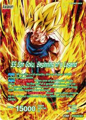 Son Goku // SS Son Goku, Beginning of a Legend [SLR Foil] BT24-055