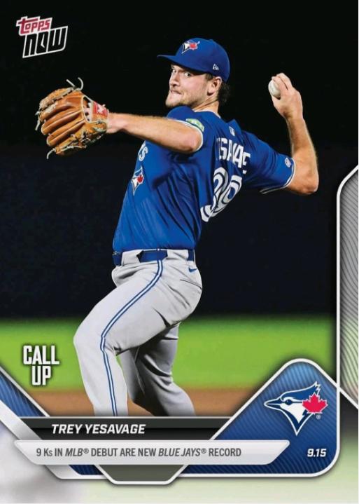 Trey Yesavage #716 Prices | 2025 Topps Now | Baseball Cards