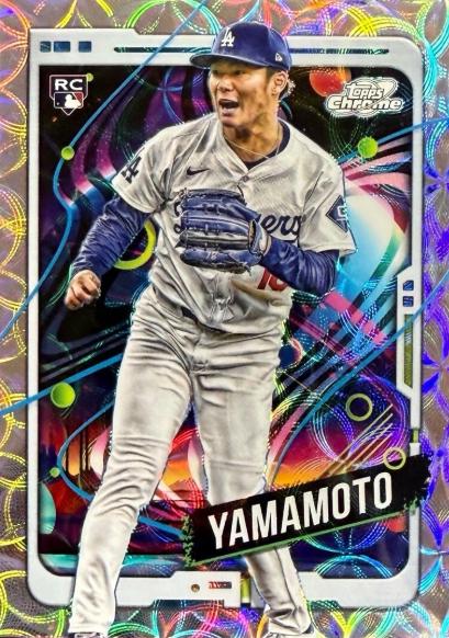 Yoshinobu Yamamoto [Nucleus Refractor] #125 Prices | 2024 Topps
