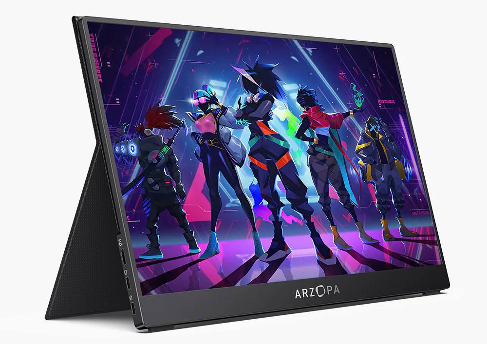 Arzopa G1 Game 15.6″ is a 144Hz Portable Gaming Monitor [Review