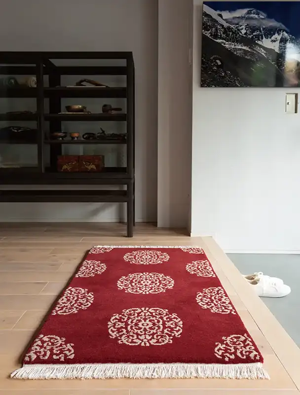 001 蓮華マンダラ - ラグコレクション | norbu（ノルブ）