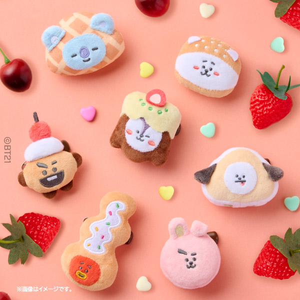 ファミリーマート限定！ぬいぐるみバッジ〈DreamySweets〉発売！(9/26〜)