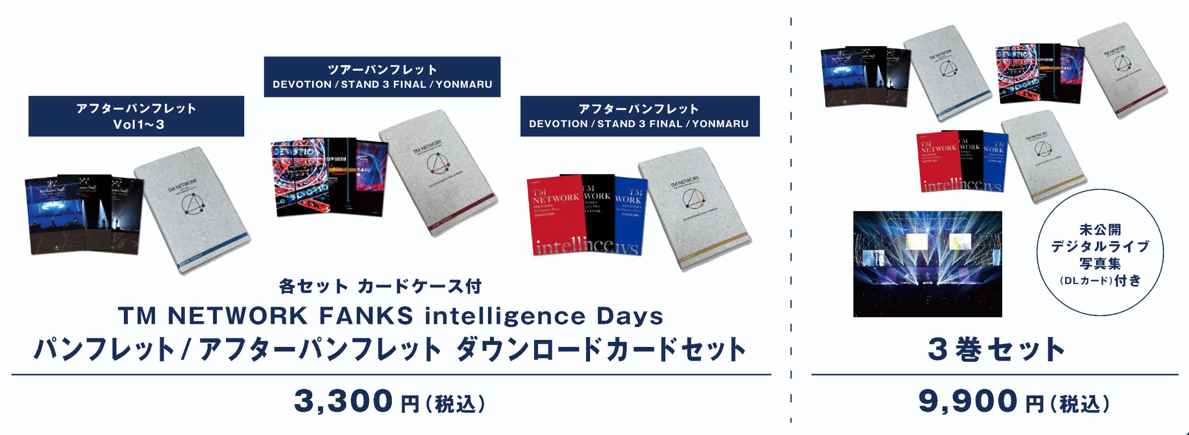 3冊セット☆intelligence Days ツアーパンフTM Network TM NETWORK
