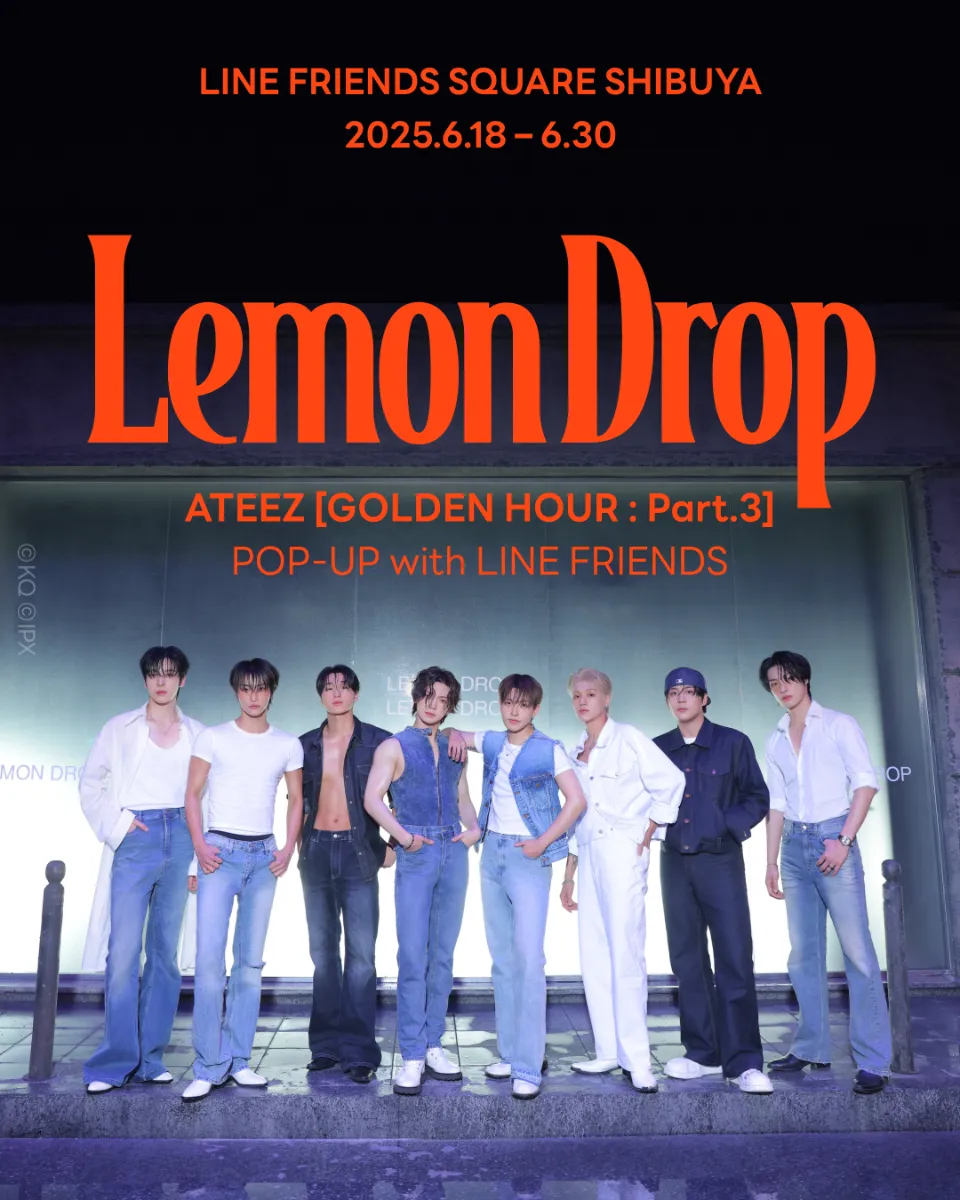 6/23更新】ATEEZ [GOLDEN HOUR : Part.3] POP-UP (渋谷ストア、6/18~6
