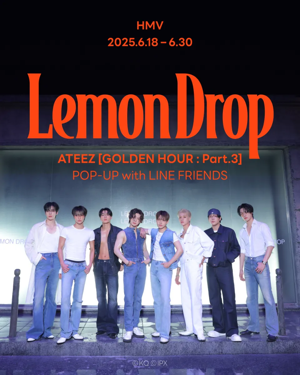 ATEEZ [GOLDEN HOUR : Part.3] POP-UP (全国HMV 15店舗、6/18~6/30