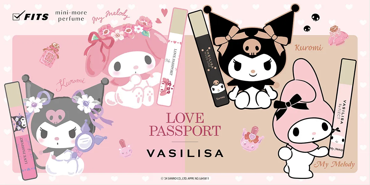 8mLサイズのミニ香水、「ミニモアパフューム」から、 マイメロディ