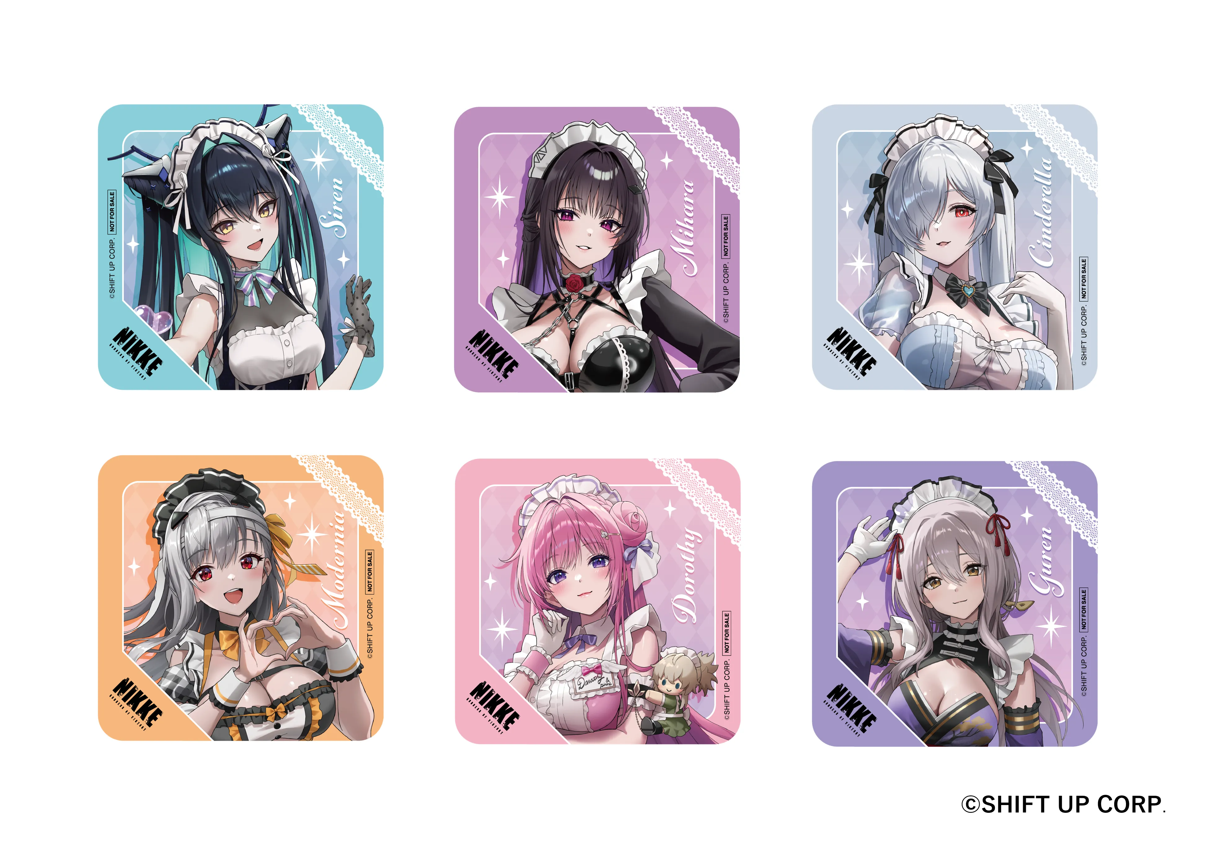 勝利の女神:NIKKE× and GALLERY Collaboration Cafe 第2弾 開催決定‼