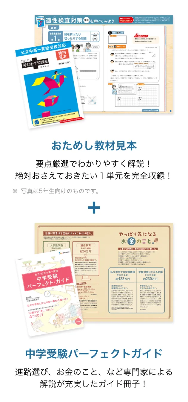 考える力・プラス 5年生 | オプション教材 | 進研ゼミ小学講座