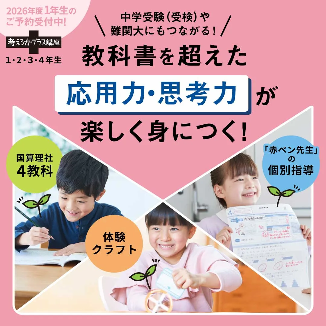 2024年度 進研ゼミ 考える力・プラス講座5年 公立中高一貫1年間分フル