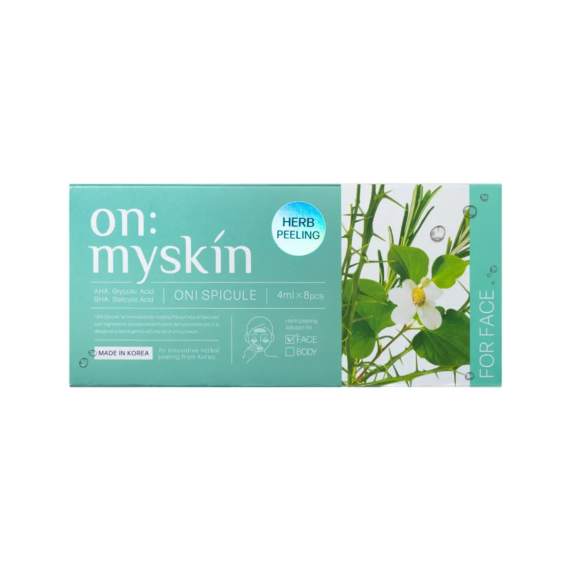 on:myskin（オンマイスキン） ハーブピーリングソリューション for FACE
