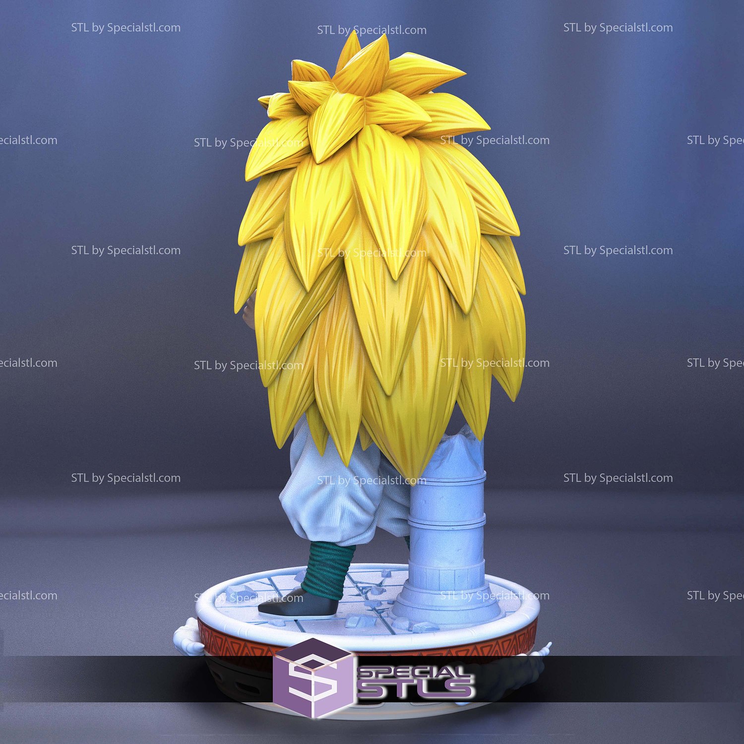 Gotenks SSJ3 New Verion 3D Printer Files | SpecialSTL