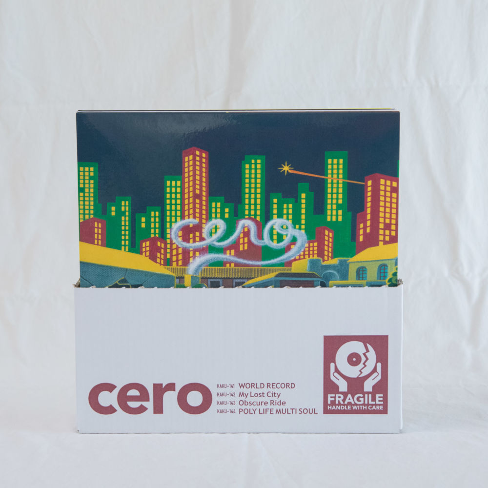 1stアルバムから10年 cero、過去4作のアルバムを新装版LPで一挙再発