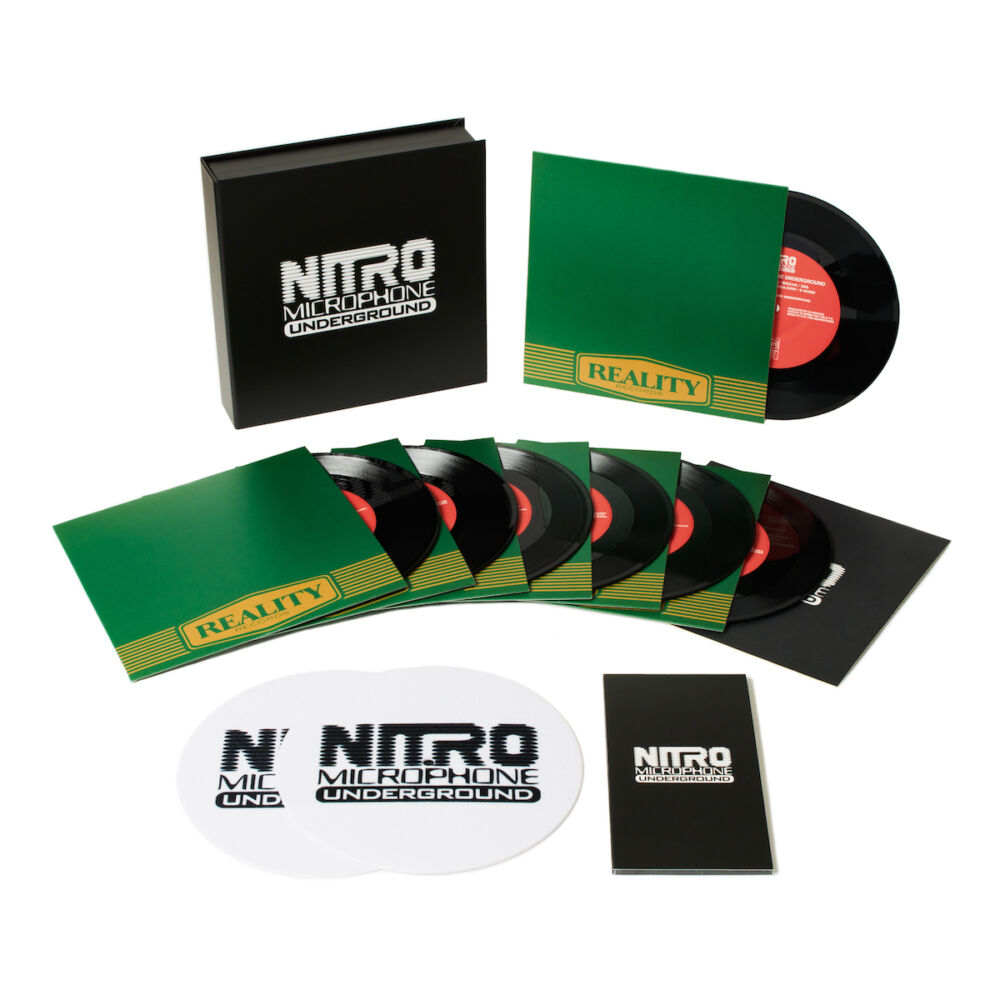 NITRO MICROPHONE UNDERGROUNDの1stアルバムが7インチ化 ボックス
