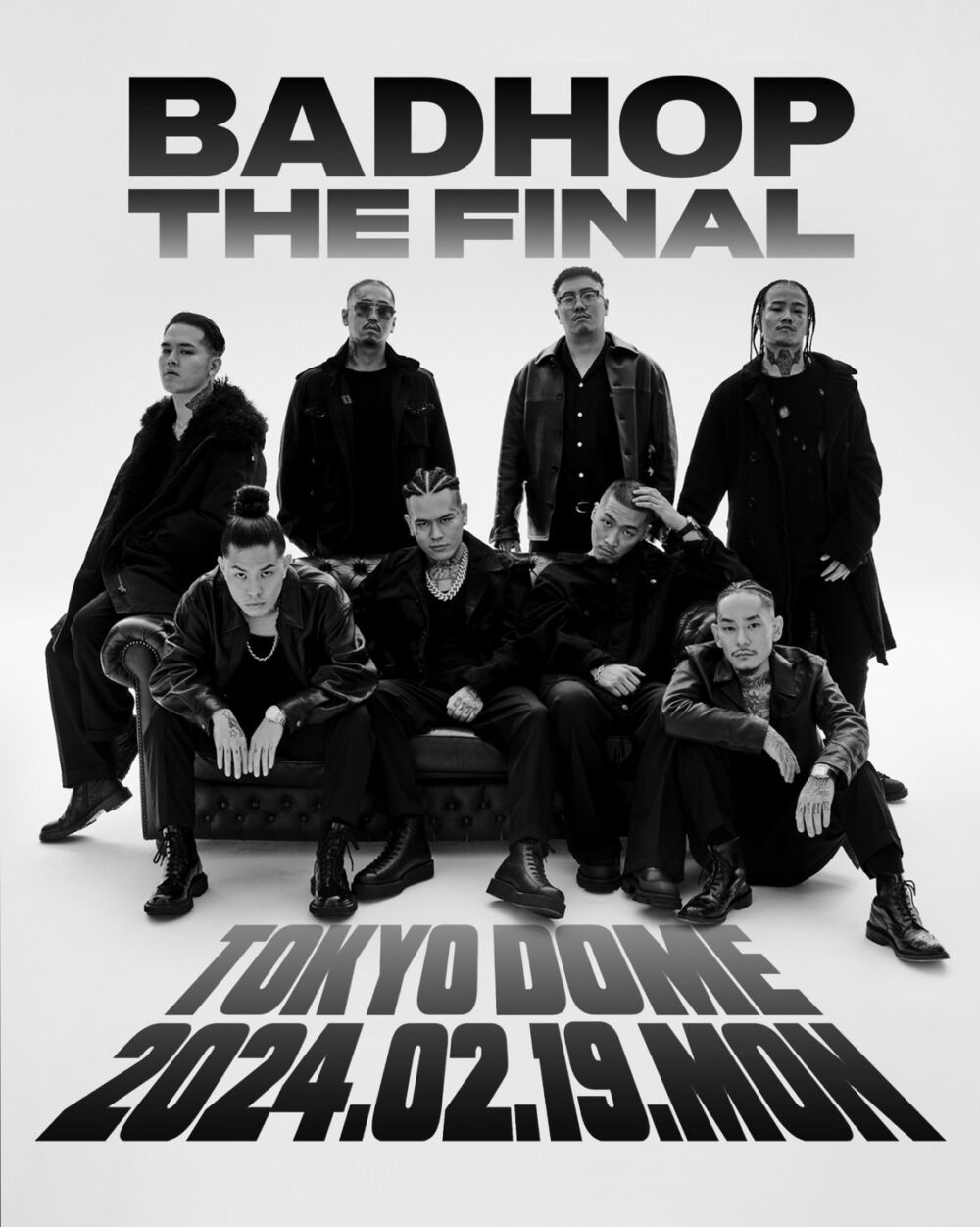 BAD HOP、解散ライブ『BAD HOP THE FINAL at TOKYO DOME』詳細発表
