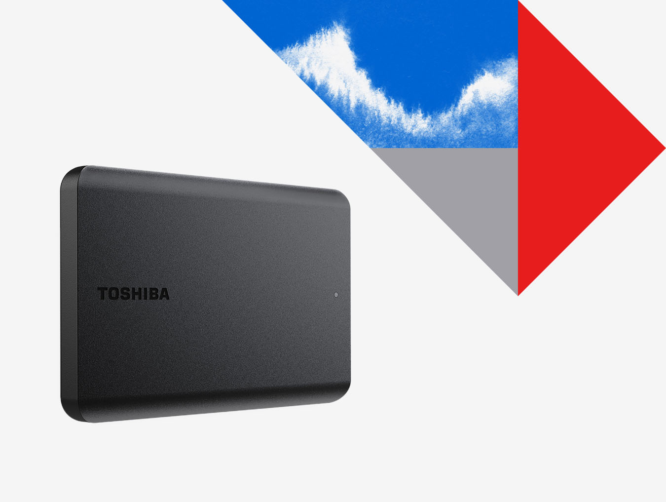 4TB Portable Hard Drives for Simple Storage | Toshiba Canvio Basics