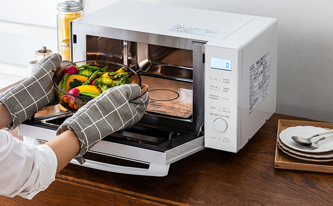 オーブンレンジ 18L ホワイト MO-F1809-CW 電子レンジ オーブン レンジ