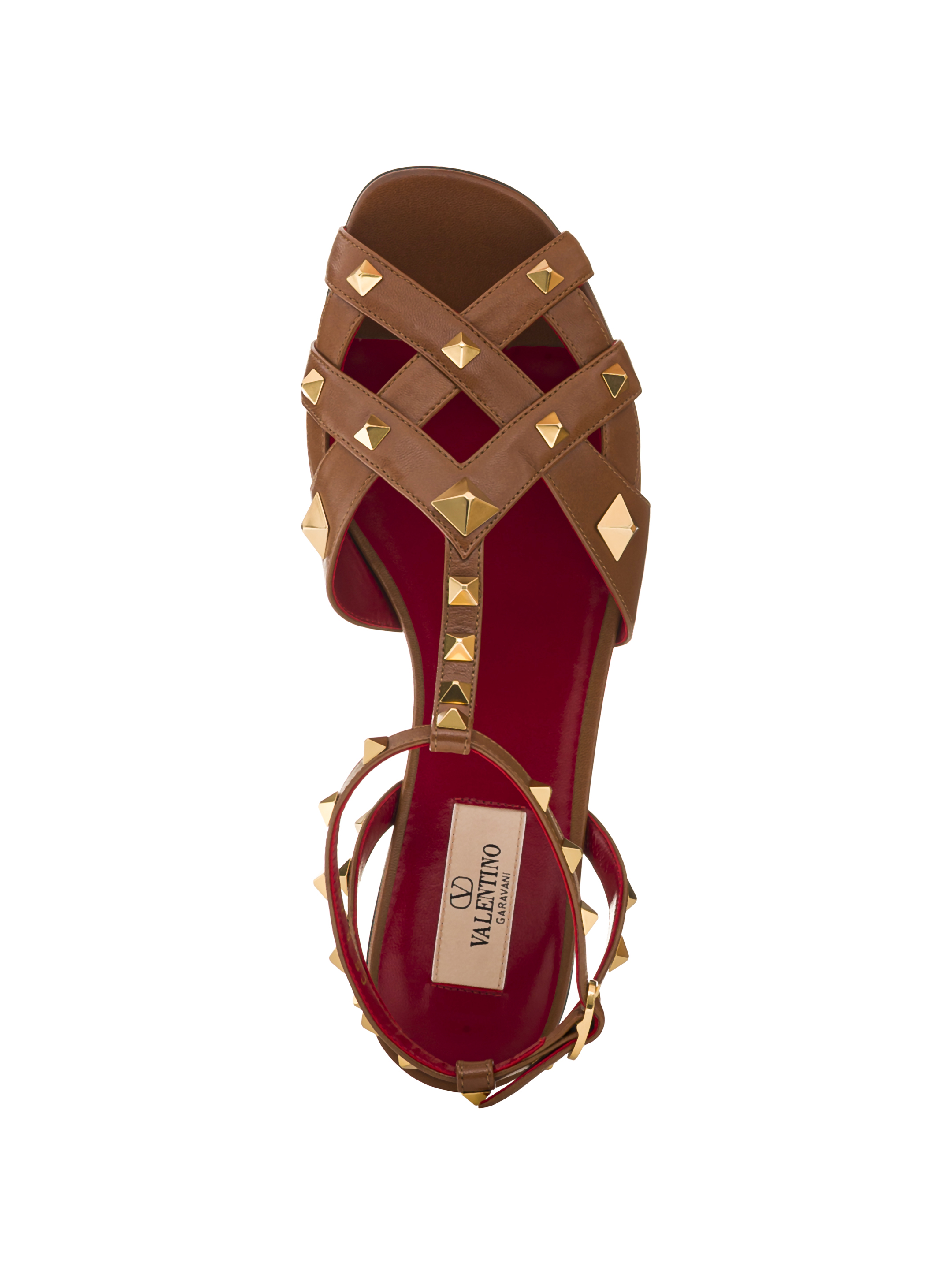 Valentino Garavani women's Rockstud leather sandals - buy for