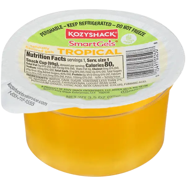 Kozy Shack® SmartGels® Tropical | Land O'Lakes Foodservice