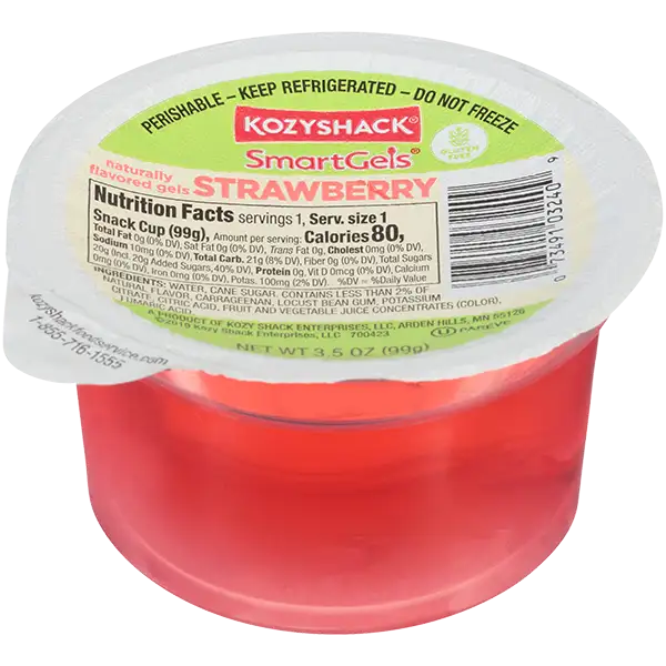 Kozy Shack® SmartGels® Strawberry | Land O'Lakes Foodservice